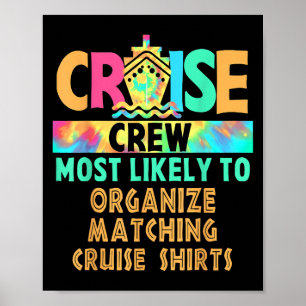Vacation Cruise Crew Most Likely To Organise Match Poster