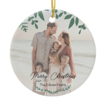 Vacation Destination Family Photo Christmas