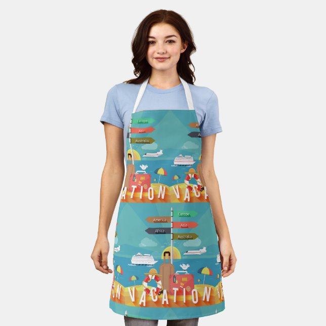 Vacation Destinations Apron (Worn)