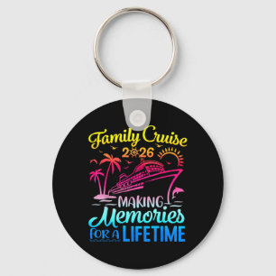 Vacation Family Cruise 2026 Making Memories for A Key Ring