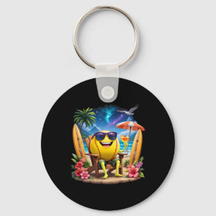 Vacation Funny Hawaii Softll Ll Hawaiian Tropical Key Ring
