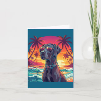 Vacation Hawaii Mom Dad Dane Hawaiian Card