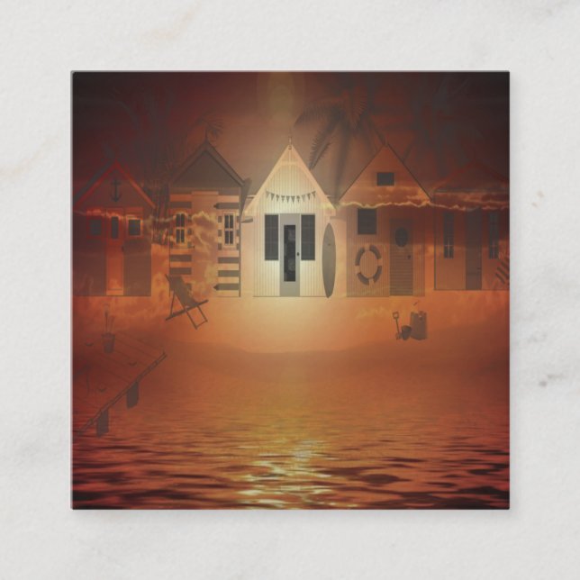 Vacation Houses Artwork Enclosure Card (Front)