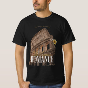 Vacation in rome at Colosseum Retro Italy Black T-Shirt