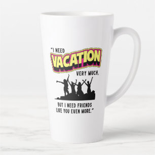 VACATION LATTE MUG