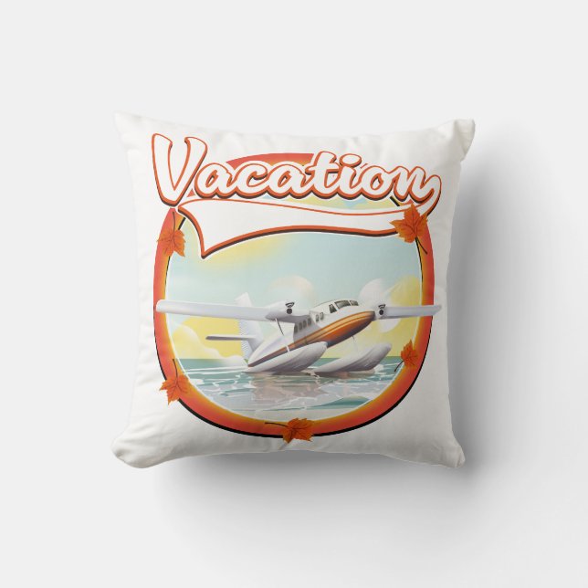 Vacation logo cushion (Front)