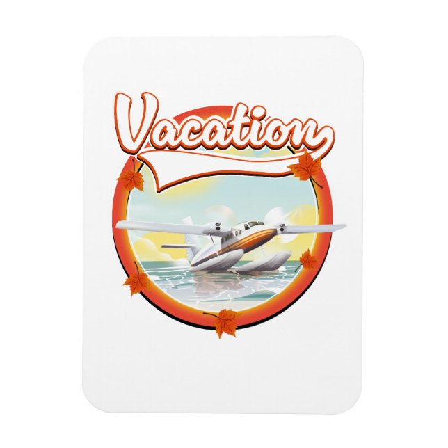 Vacation logo magnet (Vertical)