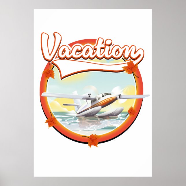 Vacation logo poster (Front)