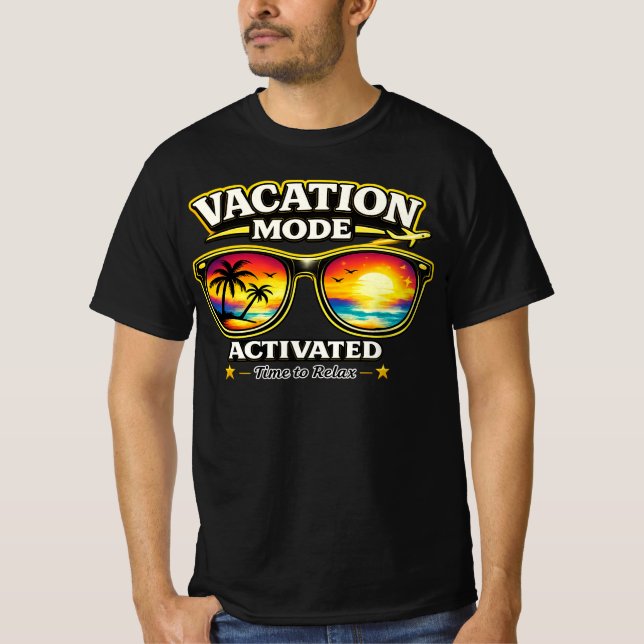 Vacation Mode Activated Beach Trip Shirt (Front)