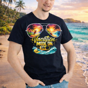 Vacation Mode On Ocean Sunset Shirt