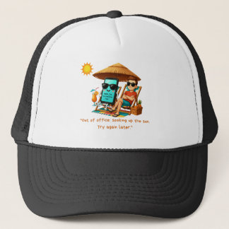 Vacation Mode T shirt for Man Trucker Hat