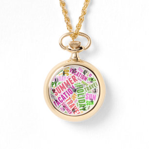 Vacation related words watch