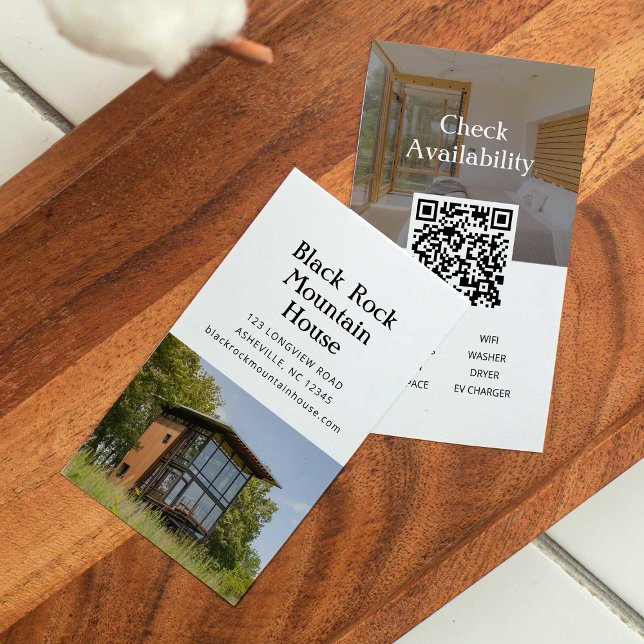 Vacation Rental Property Business Card (Creator Uploaded)