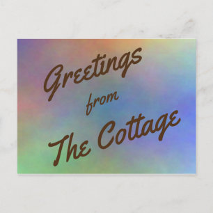 Vacation Rental Travel Guest House on Rainbow Postcard