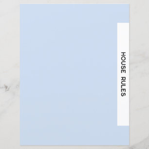 Vacation Rental Welcome Binder - Subject Divider