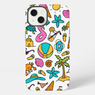 vacation summer beach pattern for fun     iPhone 13 case