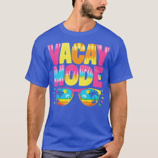 Vacation Summer Getaway Holiday Vacay Mode Palm De T-Shirt