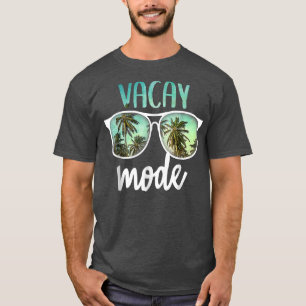 Vacation Summer Sunglasses and Palm Trees Vacay Mo T-Shirt