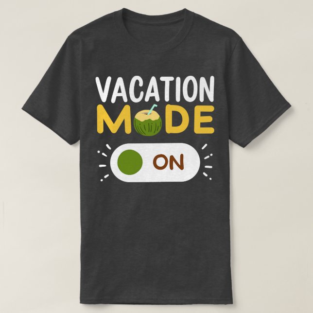 Vacation Summer T-Shirt (Design Front)