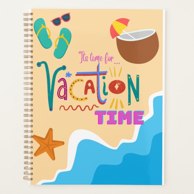 vacation time   planner (Front)