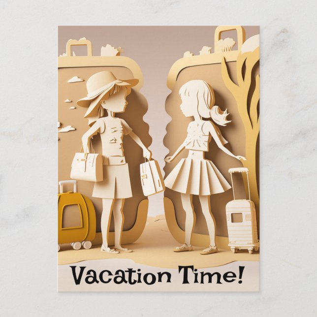 Vacation Time Postcard (Front)