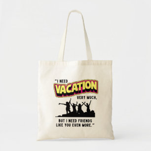 VACATION TOTE BAG