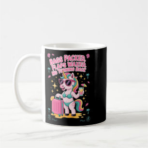 Vacation Unicorn Bags Packed Fun Travel Coffee Mug
