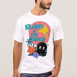 Vacation with my friends poetry T-Shirt