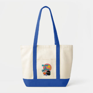 Vacation with my friends poetry tote bag