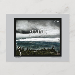 Vacationland, Maine Postcard