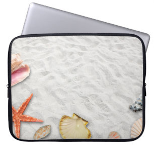 Vacations beach summer sun laptop sleeve