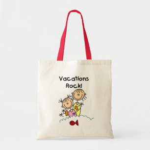 Vacations Rock T-shirts and gifts Tote Bag