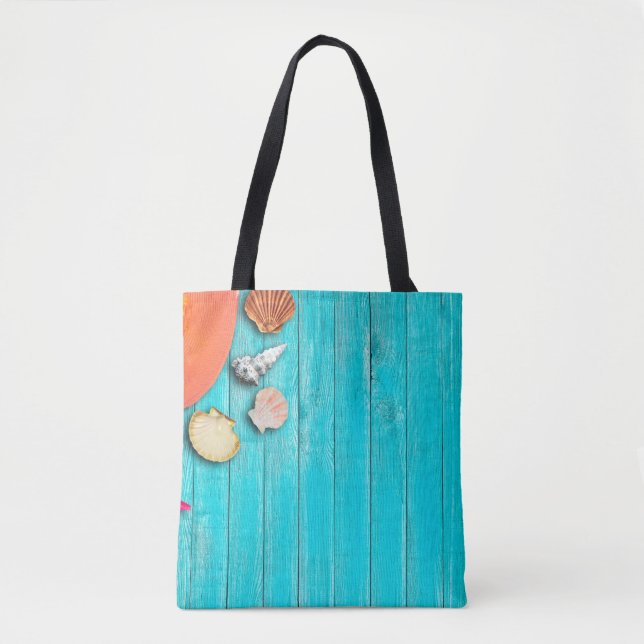 Vacations summer sun coneflower tote bag (Front)