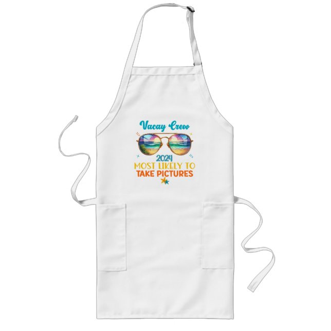 Vacay crew 2024 long apron (Front)