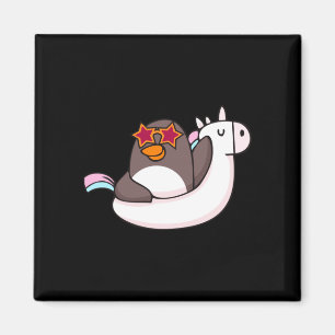 Vacay mode animal cute penguin lover family magnet