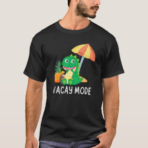 Vacay Mode Cute Dinosaur Family Vacation T-Shirt
