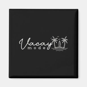 Vacay mode cute funny family vacation beach summer magnet