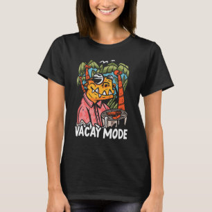 Vacay Mode Dinosaur Lover Paleontology Prehistoric T-Shirt