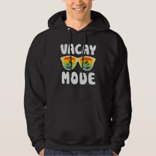 Vacay Mode Family Vacation Summer Sunglasses Beach Hoodie