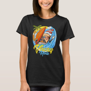 Vacay Mode Ice Cream Surfing Summer Family Vacatio T-Shirt