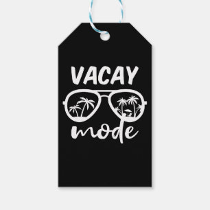 Vacay Mode II - Family Vacation Gift Tags