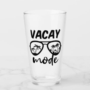 Vacay Mode II - Family Vacation Glass