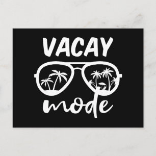 Vacay Mode II - Family Vacation Postcard
