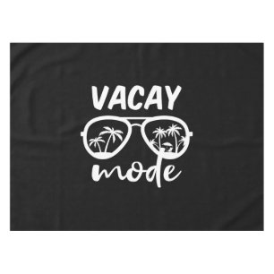 Vacay Mode II - Family Vacation Tablecloth