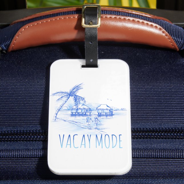 Vacay Mode Luggage Tag (Front Insitu 2)
