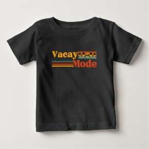 VACAY MODE PAL TREE FAMILY VACATION BABY T-Shirt