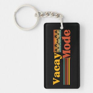VACAY MODE PAL TREE FAMILY VACATION KEY RING