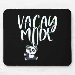 Vacay mode shirt women vacation outfit girls panda mouse pad