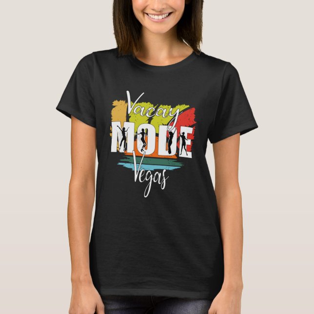 Vacay Mode Summer Beach Vacation  12 T-Shirt (Front)