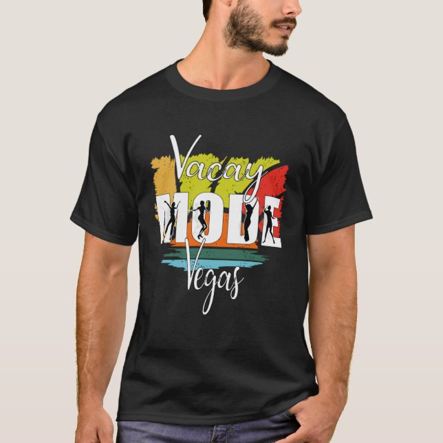 Vacay Mode Summer Beach Vacation  12 T-Shirt (Front)